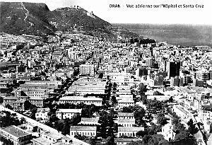 Oran - Hopital - Vue aerienne